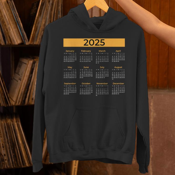 2025 Calendar For Planners Teachers Offices Months Unisex Hoodie, gift for family, gift for coworker