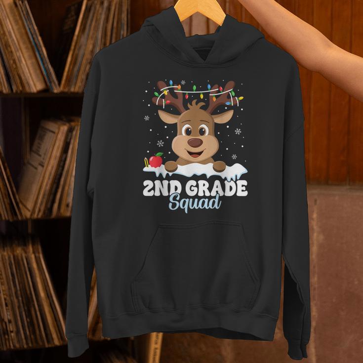 2nd Grade Teacher Christmas Second Grade Squad Reindeer Xmas For Men Women Kids Unisex Hoodie, 2nd Grade Teacher Hoodies, gift for family, gift for coworker 2nd Grade Teacher Christmas Second Grade Squad Reindeer Xmas For Men Women Kids Unisex Hoodie, 2nd Grade Teacher Hoodies, gift for family, gift for coworker