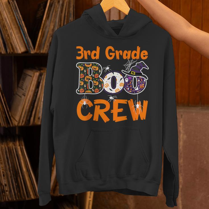 3rd Grade Boo Crew Halloween Teachers Students Costume Unisex Hoodie, gift for family, gift for coworker