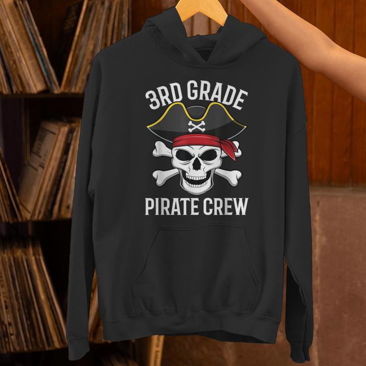 3rd Grade Pirate Crew Halloween Costume Student Teacher Unisex Hoodie, gift for family, gift for coworker 3rd Grade Pirate Crew Halloween Costume Student Teacher Unisex Hoodie, gift for family, gift for coworker