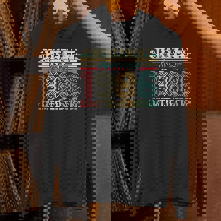 40 歳の誕生日 男性 オリジナル ヴィンテージ 1986 年 ギフト 長袖tシャツ パーカー