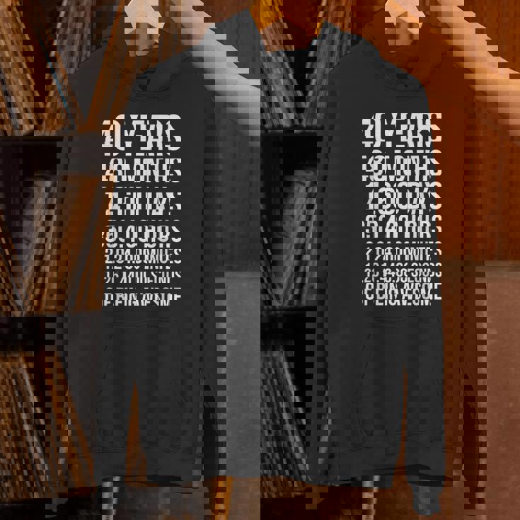 40歳の誕生日プレゼント 40歳用 パーカー