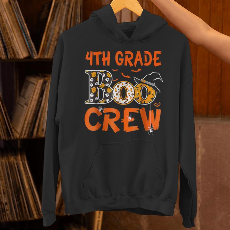 4th Grade Boo Crew Teacher Student Halloween Unisex Hoodie, 4th Grade Teacher Hoodies, gift for family, gift for coworker 4th Grade Boo Crew Teacher Student Halloween Unisex Hoodie, 4th Grade Teacher Hoodies, gift for family, gift for coworker