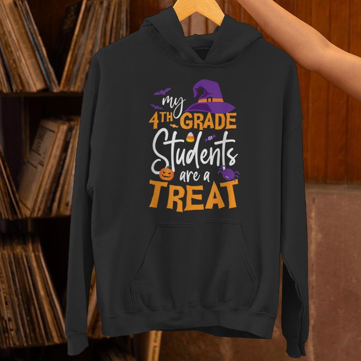 My 4th Grade Students Are a Treat Teacher Halloween Witch For Men Women Kids Unisex Hoodie, 4th Grade Teacher Hoodies, gift for family, gift for coworker My 4th Grade Students Are a Treat Teacher Halloween Witch For Men Women Kids Unisex Hoodie, 4th Grade Teacher Hoodies, gift for family, gift for coworker