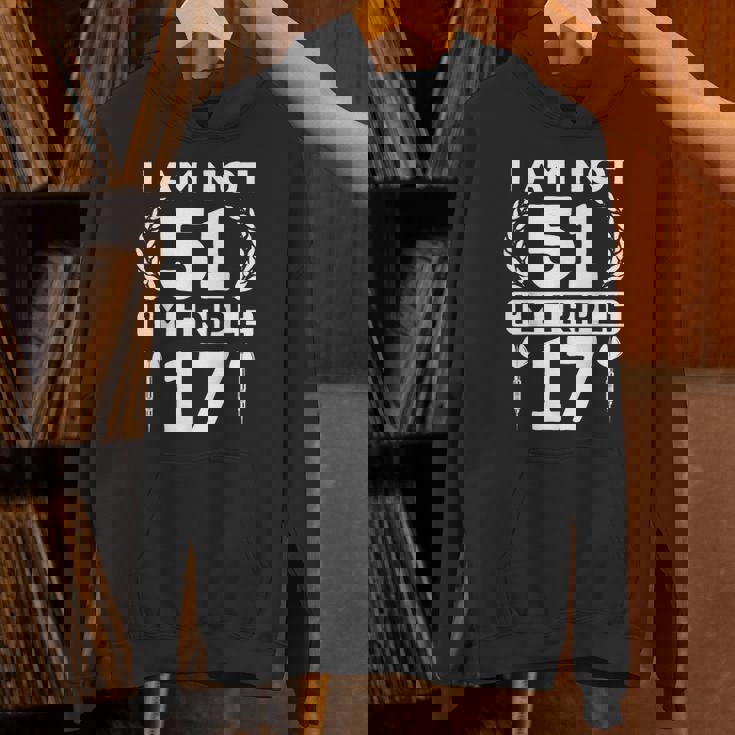 51歳の誕生日 ダーツプレイヤー おもしろダーツ パーカー