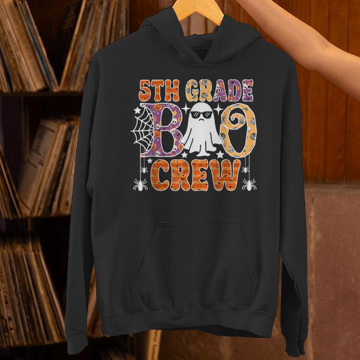 5th Grade Boo Crew Halloween Teachers Students Unisex Hoodie, gift for family, gift for coworker