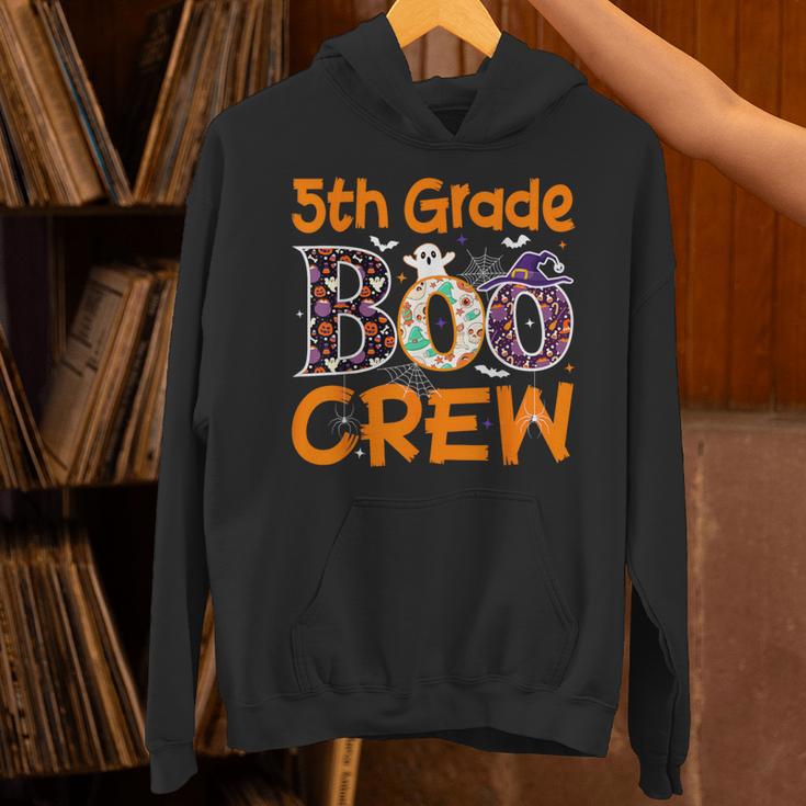 5th Grade Boo Crew Teacher Fifth Grade Halloween Unisex Hoodie, gift for family, gift for coworker