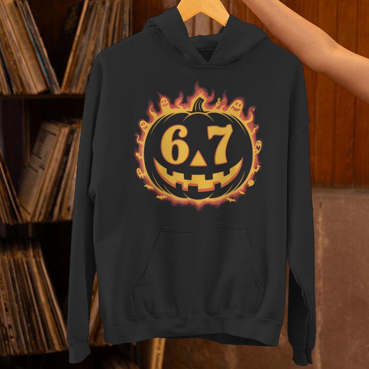 6 7 Meme Halloween Pumpkin Costume For Student Teacher Unisex Hoodie, gift for family, gift for coworker 6 7 Meme Halloween Pumpkin Costume For Student Teacher Unisex Hoodie, gift for family, gift for coworker
