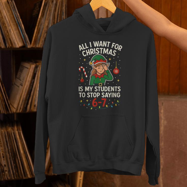 6-7 Students Saying 67 Xmas Six Seven Teacher Christmas Unisex Hoodie, gift for family, gift for coworker 6-7 Students Saying 67 Xmas Six Seven Teacher Christmas Unisex Hoodie, gift for family, gift for coworker