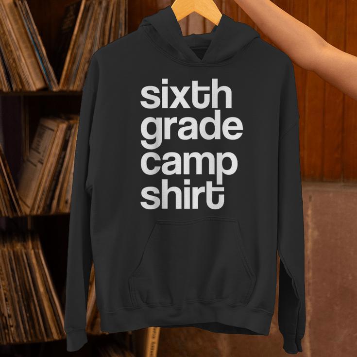 6th Sixth Grade Camp Counselor Camper Teacher Chaperone Unisex Hoodie, gift for family, gift for coworker 6th Sixth Grade Camp Counselor Camper Teacher Chaperone Unisex Hoodie, gift for family, gift for coworker