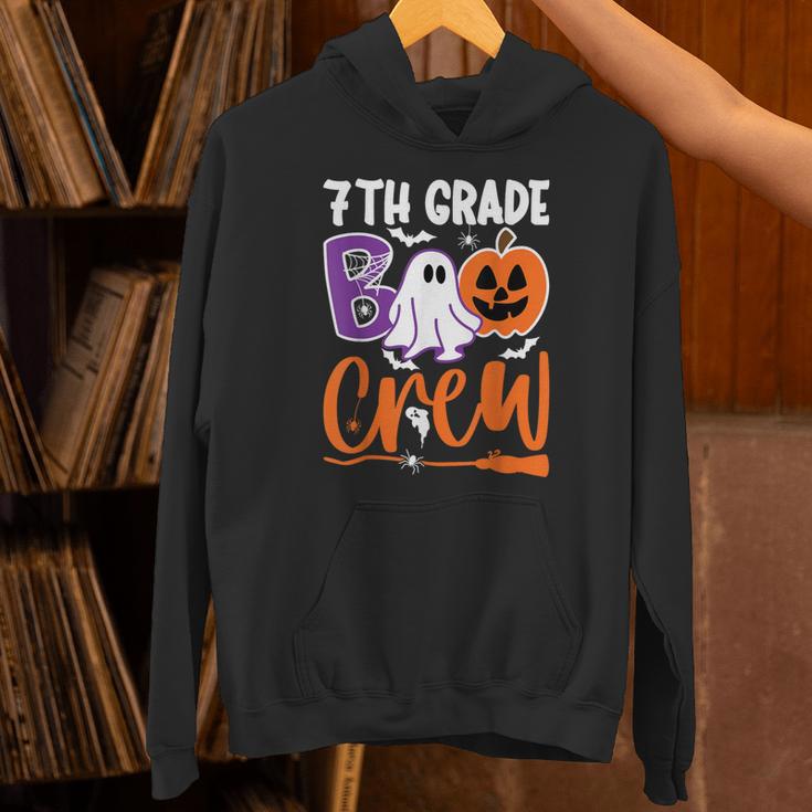 7th Grade Boo Crew Teacher Student Halloween Costume Unisex Hoodie, gift for family, gift for coworker