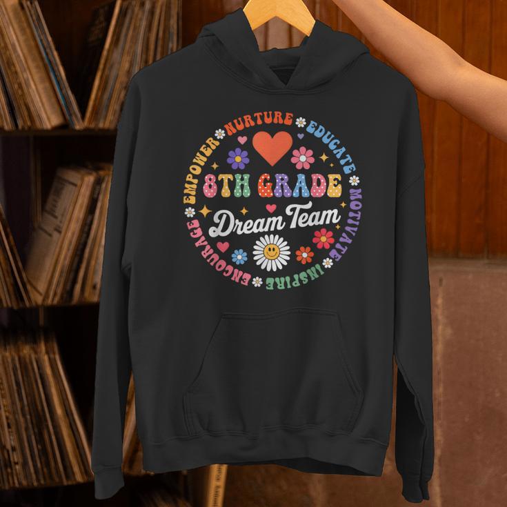 8th Grade Dream Team Eighth Grade Teacher Kid Back To School Unisex Hoodie, gift for family, gift for coworker 8th Grade Dream Team Eighth Grade Teacher Kid Back To School Unisex Hoodie, gift for family, gift for coworker