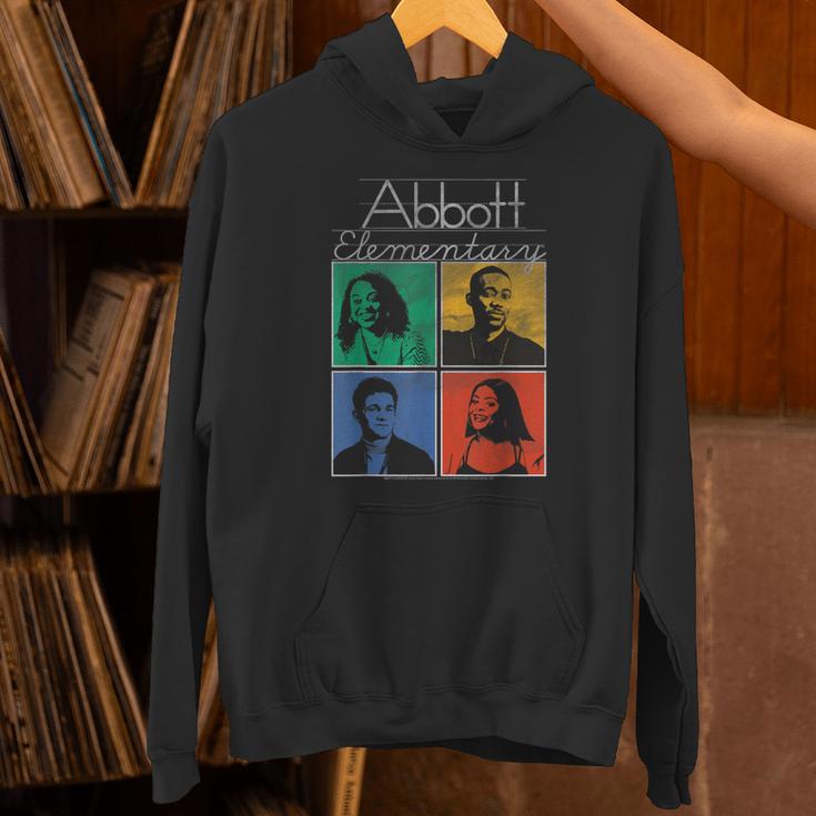 Abbott Elementary Colorful Pop Art Teachers TV Show Unisex Hoodie, gift for family, gift for coworker