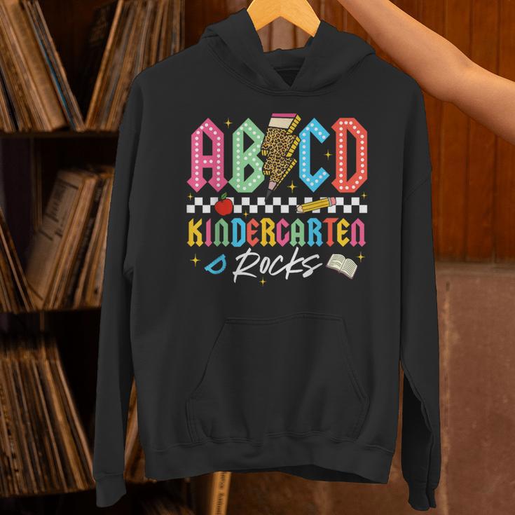 ABCD Kindergarten Rocks Pencil Lightning Teachers Rock Boys Unisex Hoodie, gift for family, gift for coworker ABCD Kindergarten Rocks Pencil Lightning Teachers Rock Boys Unisex Hoodie, gift for family, gift for coworker