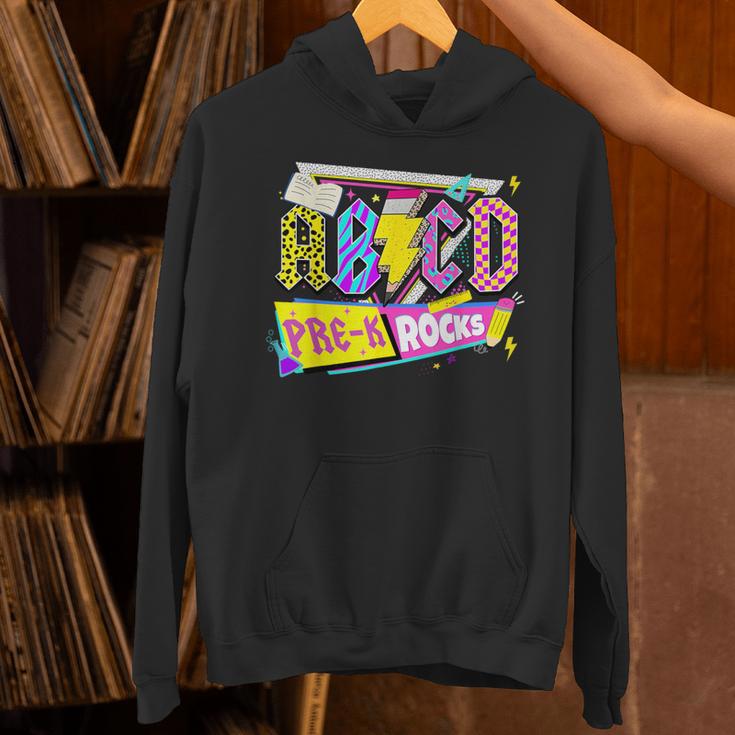 ABCD Pre-K Rocks Back To School PreK Kindergarten Teacher Unisex Hoodie, gift for family, gift for coworker ABCD Pre-K Rocks Back To School PreK Kindergarten Teacher Unisex Hoodie, gift for family, gift for coworker