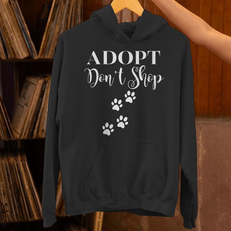 Adopt Animals Don't Shop For Them Unisex Hoodie, gift for family, gift for coworker