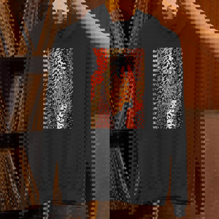 Africa アフリカ Animal Print Africa Is Calling パーカー