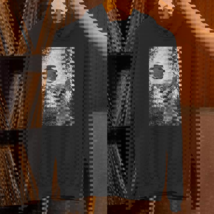 Alien Ufo Meme Chihuahua エイリアン Ufo ミーム チワワ パーカー