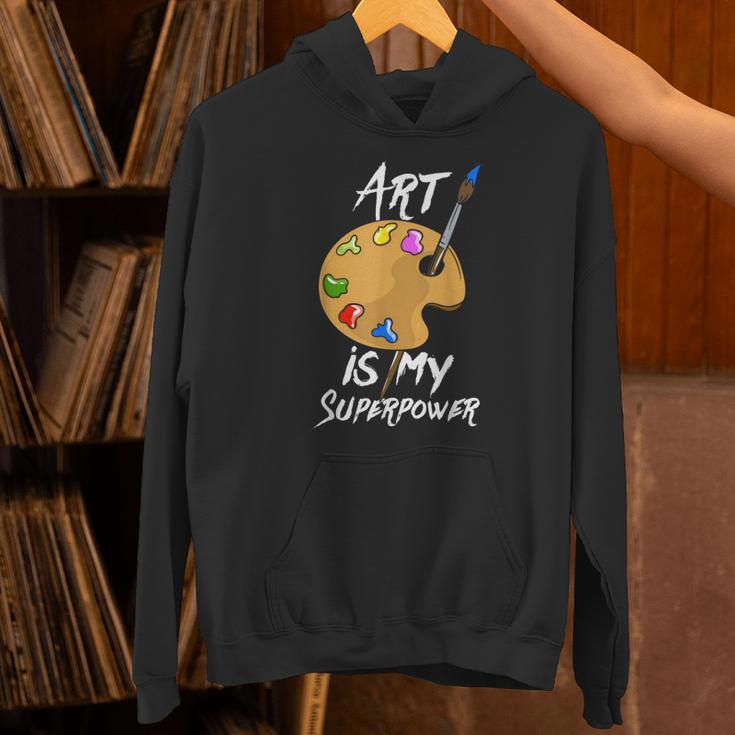 Art Is My Superpower Drawing Art Teacher Artists Unisex Hoodie, gift for family, gift for coworker Art Is My Superpower Drawing Art Teacher Artists Unisex Hoodie, gift for family, gift for coworker