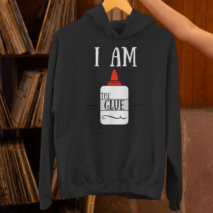 Art Teacher T-Shirt I Am The Glue Unisex Hoodie, gift for family, gift for coworker Art Teacher T-Shirt I Am The Glue Unisex Hoodie, gift for family, gift for coworker