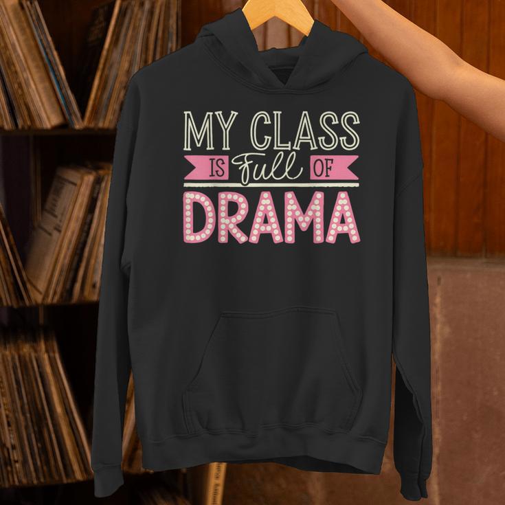 Theatre School Drama Class Musical Theater Drama Teacher Unisex Hoodie, gift for family, gift for coworker Theatre School Drama Class Musical Theater Drama Teacher Unisex Hoodie, gift for family, gift for coworker