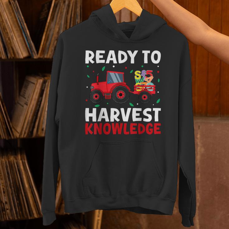 Back To School Teacher Farming Tractor Farmer Kids 100th Day Unisex Hoodie, gift for family, gift for coworker Back To School Teacher Farming Tractor Farmer Kids 100th Day Unisex Hoodie, gift for family, gift for coworker