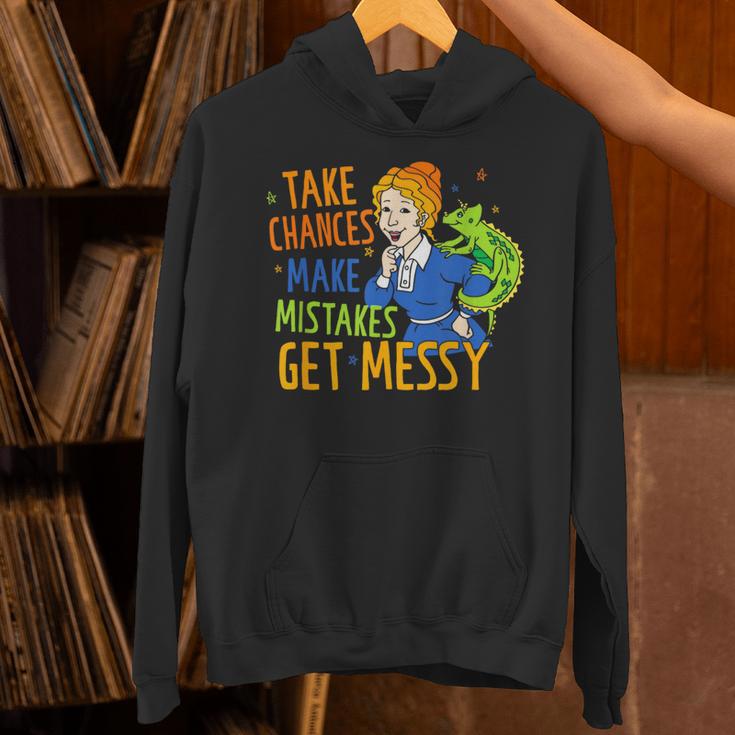 Beauty Teacher Take Chances Make Mistakes Get Messy Unisex Hoodie, gift for family, gift for coworker Beauty Teacher Take Chances Make Mistakes Get Messy Unisex Hoodie, gift for family, gift for coworker