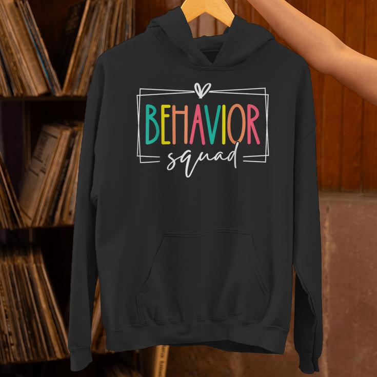 Behavior Squad School Counselor SPED Teacher Kids Women Men Unisex Hoodie, gift for family, gift for coworker Behavior Squad School Counselor SPED Teacher Kids Women Men Unisex Hoodie, gift for family, gift for coworker