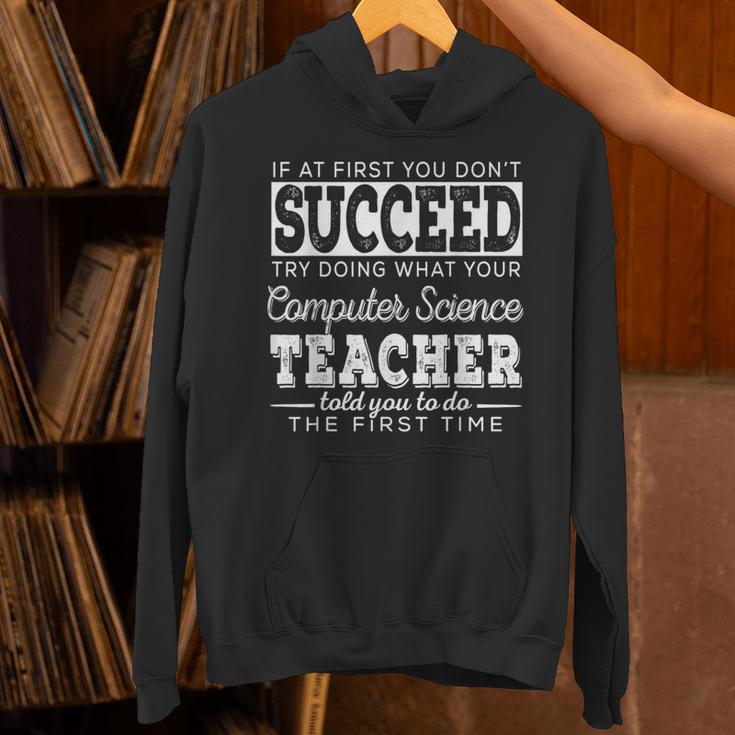 Best Computer Science Teacher Shirt Succeed Teaching Unisex Hoodie, Science Teacher Hoodies, gift for family, gift for coworker