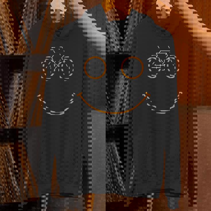 Bicycle Smile Bike Smiling Face Biking Unisex Hoodie