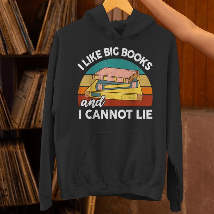 I Like Big Book Cant Lie Nerd School Librarian Teacher For Men Women Kids Unisex Hoodie, gift for family, gift for coworker