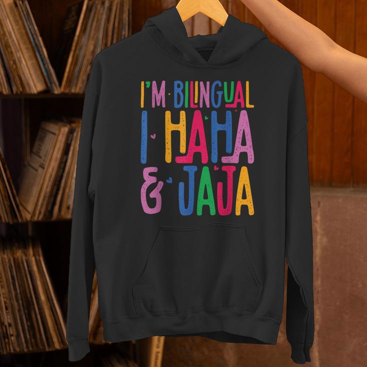 I Am Bilingual I Haha And Jaja Latina Latino Spanish Teacher Unisex Hoodie, gift for family, gift for coworker I Am Bilingual I Haha And Jaja Latina Latino Spanish Teacher Unisex Hoodie, gift for family, gift for coworker