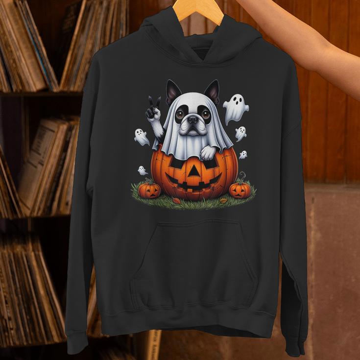 Boston Terrier Ghost Boo Halloween Kids Unisex Hoodie, Boston Terrier Ghost Hoodies, Boston Terrier Halloween Hoodies, gift for family, gift for coworker