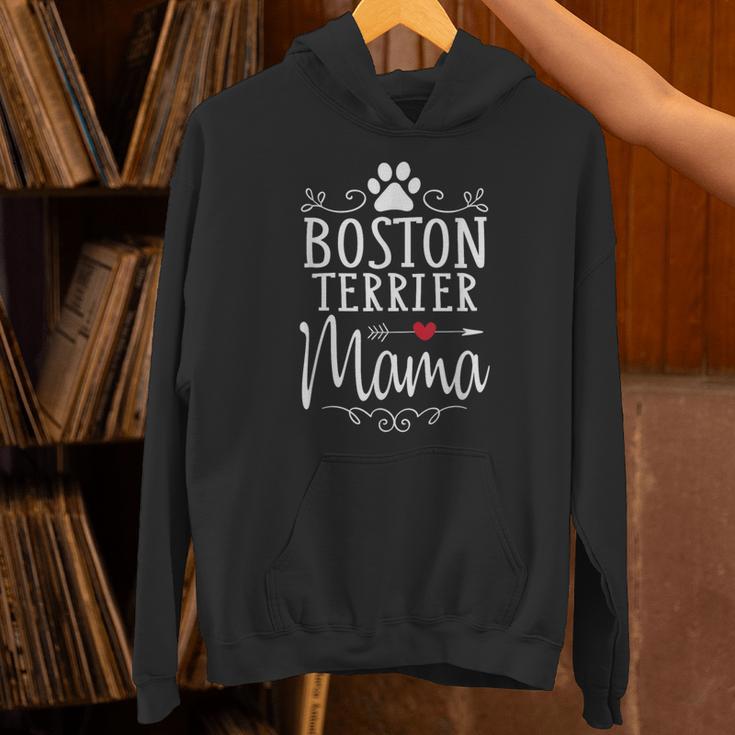 Boston Terrier Mama Boston Terrier Lover Shirt Unisex Hoodie, gift for family, gift for coworker