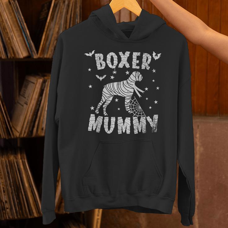 Boxer Dog Mama Halloween Unisex Hoodie, gift for family, gift for coworker
