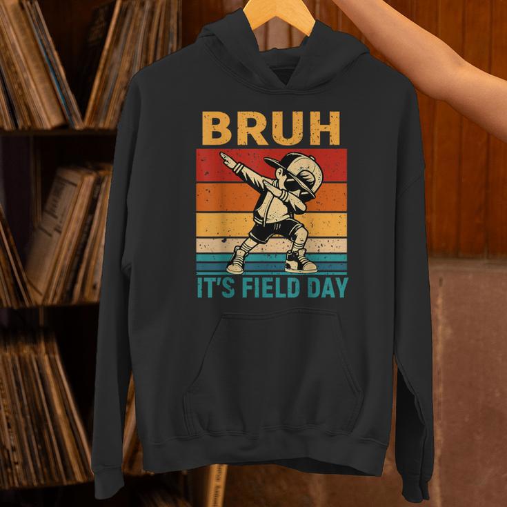 Bruh It's Field Day Teacher Happy Field Day Dabbing Boy Unisex Hoodie, gift for family, gift for coworker Bruh It's Field Day Teacher Happy Field Day Dabbing Boy Unisex Hoodie, gift for family, gift for coworker