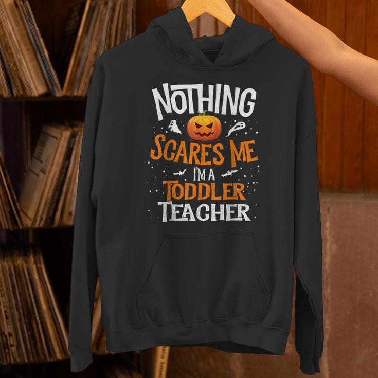 You Cannot Scare Me I'm An Toddler Teacher Halloween Men Women Kids Unisex Hoodie, gift for family, gift for coworker