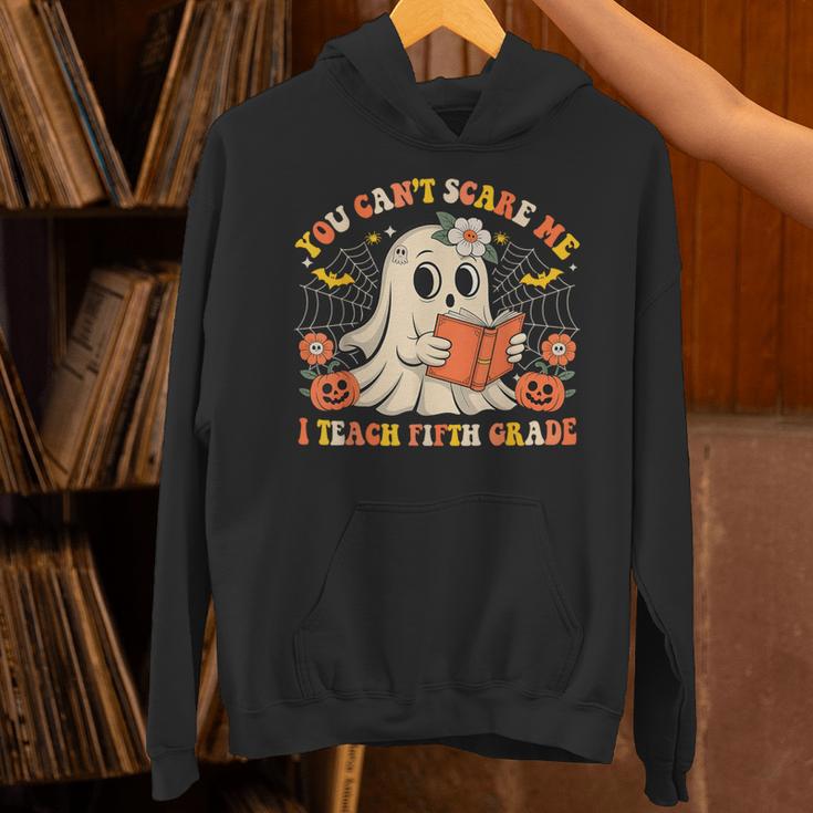 You Can't Scare Me I Teach Fifth Grade Halloween Teacher Unisex Hoodie, gift for family, gift for coworker You Can't Scare Me I Teach Fifth Grade Halloween Teacher Unisex Hoodie, gift for family, gift for coworker