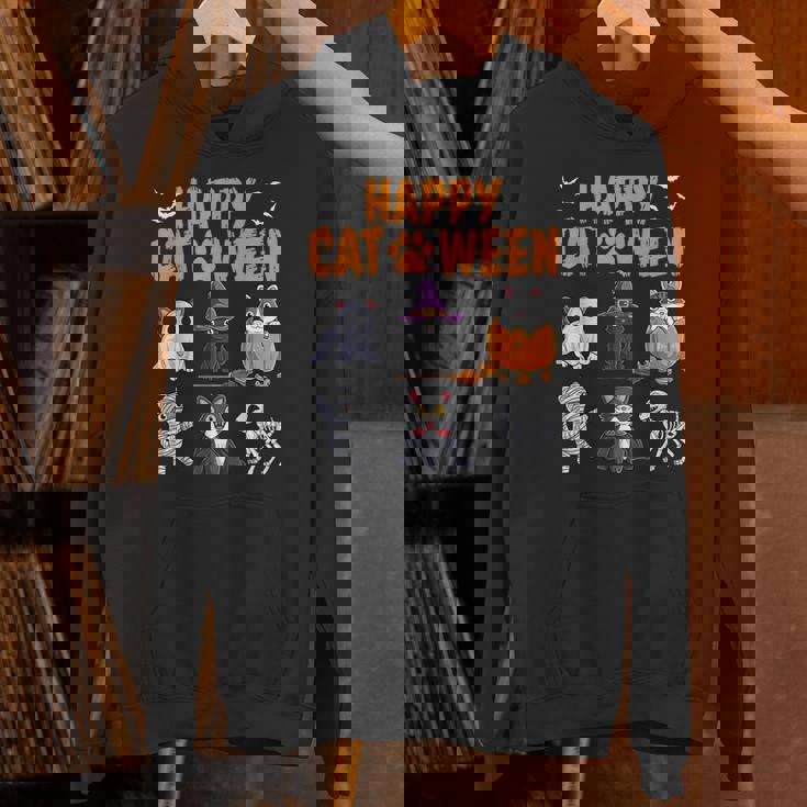 Cats Halloween Spooky Holiday Cute Kitten Cat Halloween Hoodie Cats Halloween Spooky Holiday Cute Kitten Cat Halloween Hoodie