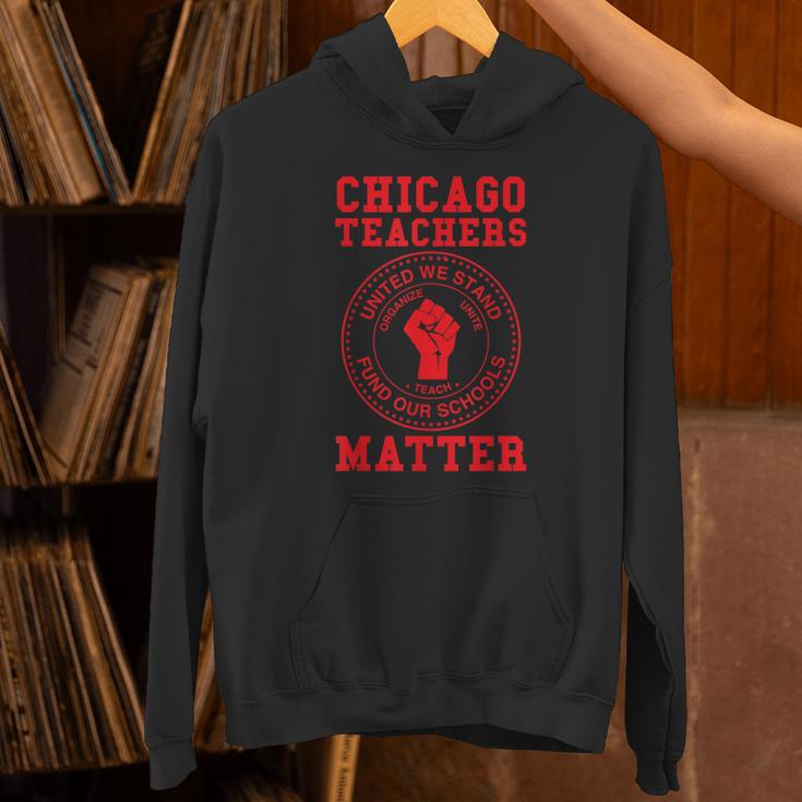 Chicago Teachers Matter Support Union Education Red For Ed Unisex Hoodie, gift for family, gift for coworker Chicago Teachers Matter Support Union Education Red For Ed Unisex Hoodie, gift for family, gift for coworker