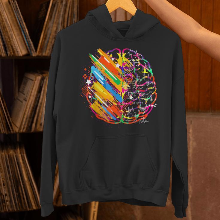 Colorful Brain Art Teacher Artist Painter Student Unisex Hoodie, gift for family, gift for coworker Colorful Brain Art Teacher Artist Painter Student Unisex Hoodie, gift for family, gift for coworker