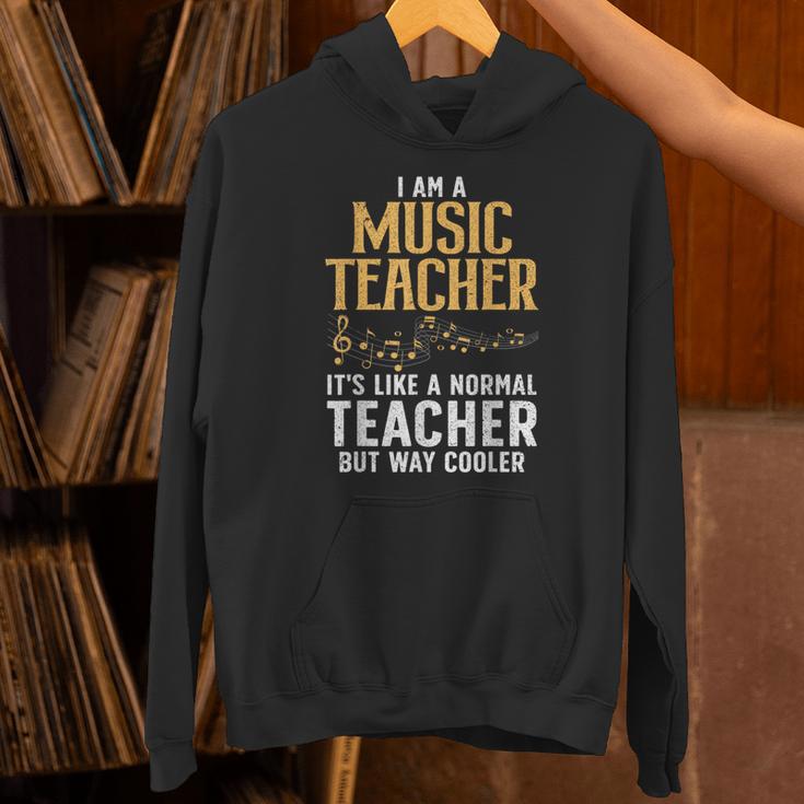 Cool Music Teacher Art For Men Women School Orchestra Coach Unisex Hoodie, gift for family, gift for coworker