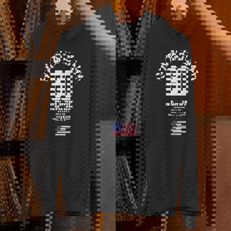 Cooltaten Island New York City Illustration Fashiontyle パーカー