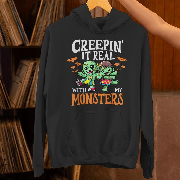 Creepin It Real Monster School Teacher Principal Halloween Unisex Hoodie, gift for family, gift for coworker Creepin It Real Monster School Teacher Principal Halloween Unisex Hoodie, gift for family, gift for coworker