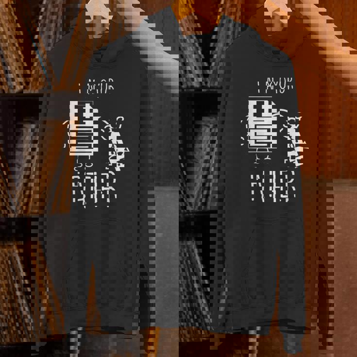 Cute & Usb Floppy Disk I Am Your Father Pun パーカー