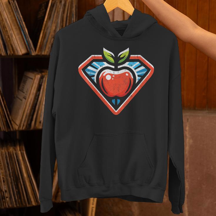 Cute Distressed Super Teacher Superhero Apple Unisex Hoodie, Super Teacher Hoodies, gift for family, gift for coworker Cute Distressed Super Teacher Superhero Apple Unisex Hoodie, Super Teacher Hoodies, gift for family, gift for coworker