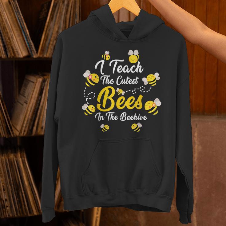Cute I Teach The Cutest Bees In The Beehive Teacher's Day For Men Women Kids Unisex Hoodie, gift for family, gift for coworker