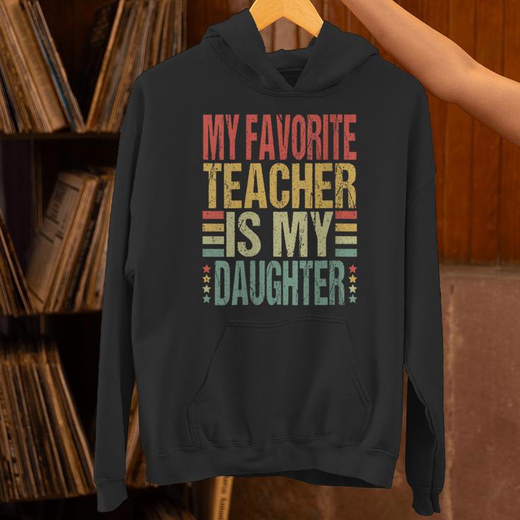 Dad My Favorite Teacher Is My Daughter Proud Daddy Unisex Hoodie, gift for family, gift for coworker Dad My Favorite Teacher Is My Daughter Proud Daddy Unisex Hoodie, gift for family, gift for coworker