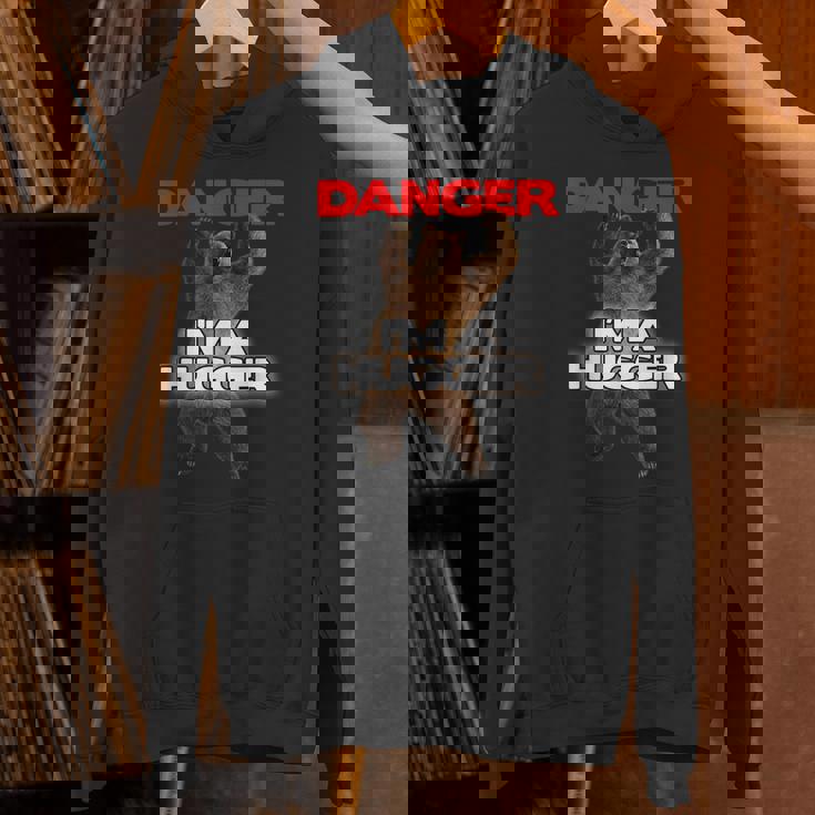 Danger I'm A Big Hugger 面白い危険な熊のハギング パーカー