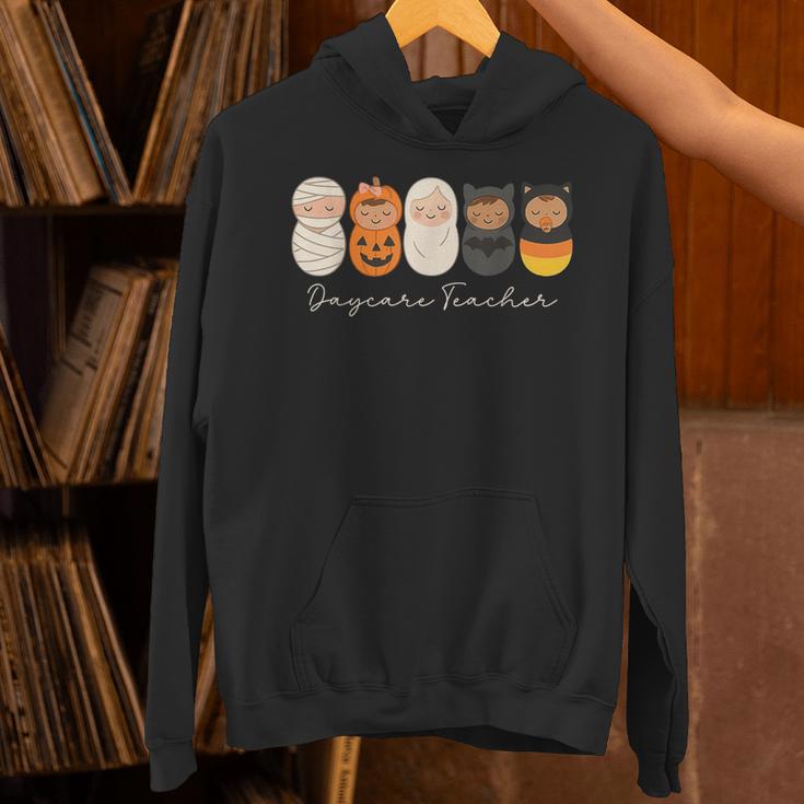Daycare Teacher Halloween Infant Squad Spooky Childcare Fall Unisex Hoodie, gift for family, gift for coworker
